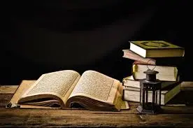 Students studying Islamic education